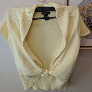 Retro knitted crop top🏵️